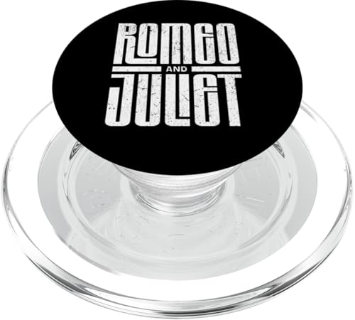 Distressed Romeo Juliet Titel Shakespeare Tragödie Drama Play PopSockets PopGrip für MagSafe Distressed Romeo Juliet Titel Shakespeare Tragödie Drama Play PopSockets PopGrip für MagSafe von Shakespearean Quotes Apparel