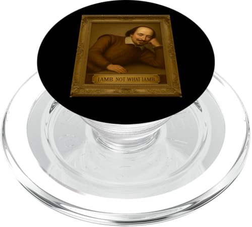 Imitation Portrait Malerei Shakespeare Iamb Fake Zitat PopSockets PopGrip für MagSafe Imitation Portrait Malerei Shakespeare Iamb Fake Zitat PopSockets PopGrip für MagSafe von Shakespearean Quotes Apparel