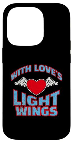 Love Light Wings Romeo Juliet Zitat Shakespeare Play Hülle für iPhone 14 Pro von Shakespearean Quotes Apparel