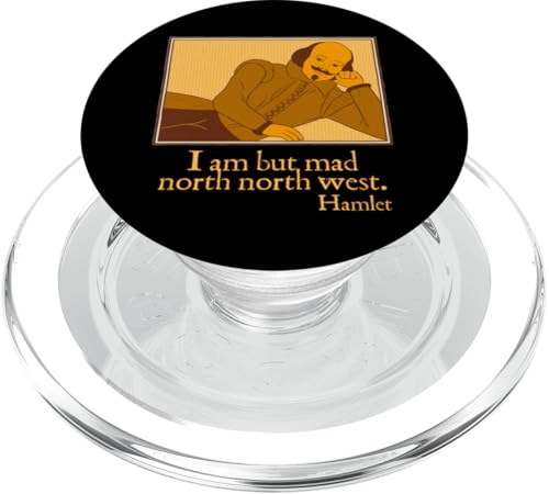 Mad North Northwest Hamlet Zitat Shakespeare Drama Play PopSockets PopGrip für MagSafe Mad North Northwest Hamlet Zitat Shakespeare Drama Play PopSockets PopGrip für MagSafe von Shakespearean Quotes Apparel