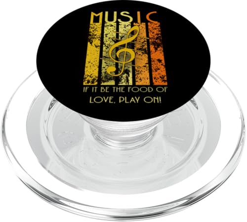 Musik in Not, Essen, Liebe, Theaterstück, Twelfth Night, Shakespeare PopSockets PopGrip für MagSafe Musik in Not, Essen, Liebe, Theaterstück, Twelfth Night, Shakespeare PopSockets PopGrip für MagSafe von Shakespearean Quotes Apparel
