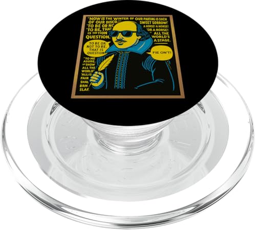 Parting Sorrow Question World Stage Horse Shakespeare-Zitate PopSockets PopGrip für MagSafe Parting Sorrow Question World Stage Horse Shakespeare-Zitate PopSockets PopGrip für MagSafe von Shakespearean Quotes Apparel