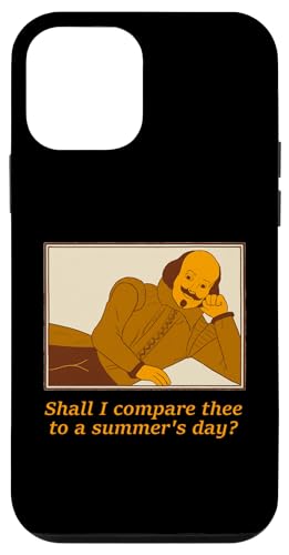 Shall Compare Summer Day Sonnet Eighteen Shakespeare-Gedicht Hülle für iPhone 12 mini Shall Compare Summer Day Sonnet Eighteen Shakespeare-Gedicht Hülle für iPhone 12 mini von Shakespearean Quotes Apparel