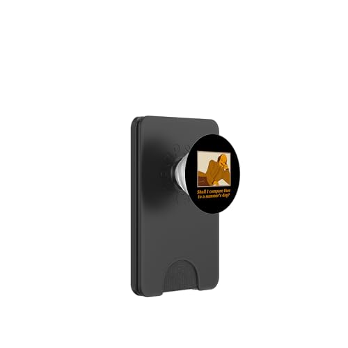 Shall Compare Summer Day Sonnet Eighteen Shakespeare-Gedicht PopSockets PopWallet für MagSafe Shall Compare Summer Day Sonnet Eighteen Shakespeare-Gedicht PopSockets PopWallet für MagSafe von Shakespearean Quotes Apparel