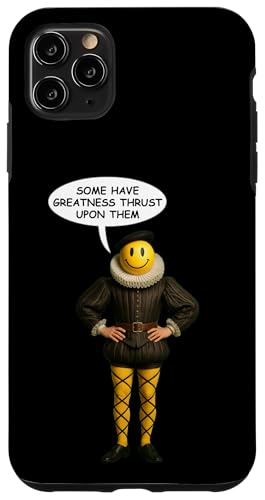 Zitat "Some Greatness Thrust Upon Malvolio Twelfth Night" Hülle für iPhone 11 Pro Max Zitat "Some Greatness Thrust Upon Malvolio Twelfth Night" Hülle für iPhone 11 Pro Max von Shakespearean Quotes Apparel