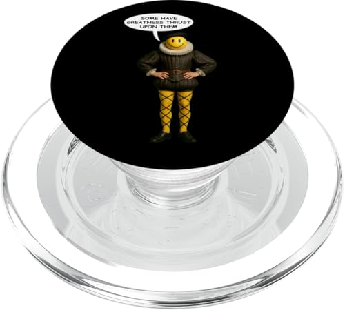 Zitat "Some Greatness Thrust Upon Malvolio Twelfth Night" PopSockets PopGrip für MagSafe Zitat "Some Greatness Thrust Upon Malvolio Twelfth Night" PopSockets PopGrip für MagSafe von Shakespearean Quotes Apparel