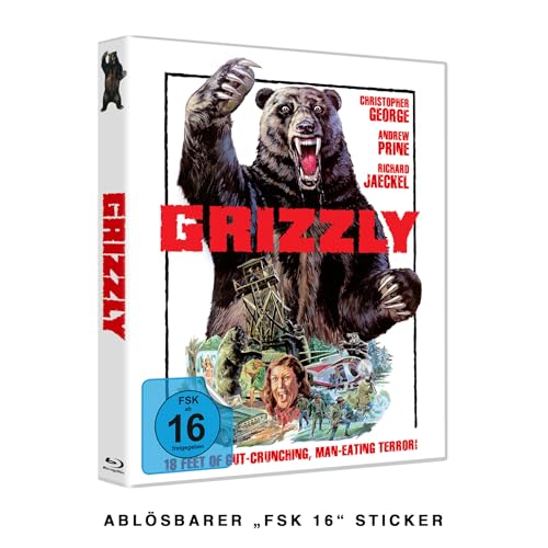 GRIZZLY - Eine Bestie läuft Amok - Cover B - Scanavo Edition [Blu-ray] von Shamrock Media / CARGO [Limited Edition]