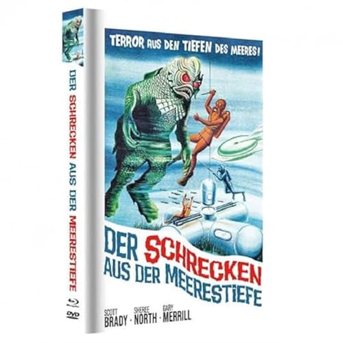 Der Schrecken aus der Meerestiefe - 3-Disc-Deluxe Edition - Limited Mediabook (Blu-ray + DVD + Soundtrack CD) - COVER A Der Schrecken aus der Meerestiefe - 3-Disc-Deluxe Edition - Limited Mediabook (Blu-ray + DVD + Soundtrack CD) - COVER A von 375 Media