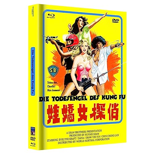 Die Todesengel des Kung Fu – Mediabook - Cover B [Blu-ray & DVD] von Shamrock Media / Cargo