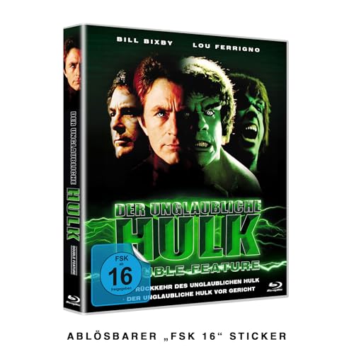 Der unglaubliche Hulk: Double Feature / Cover B [Blu-ray] von Shamrock Media