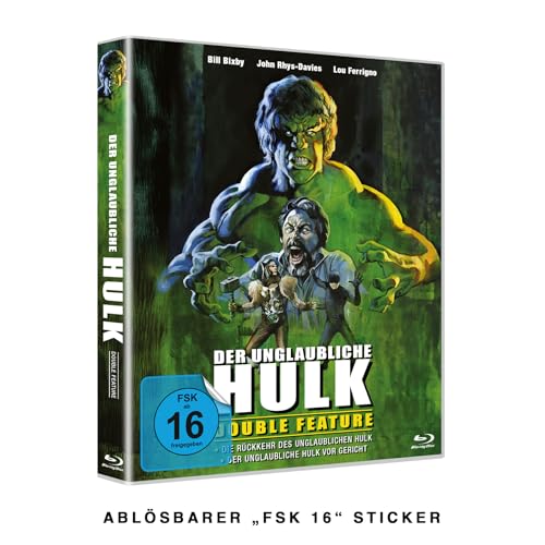 Der unglaubliche Hulk - Double Feature - SPEACIAL EDITION - Cover A [Blu-ray] von Shamrock Media