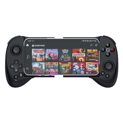 ShanWan Handy Controller für Android/iOS/iPhone15, Bluetooth Mobile Gaming Controller mit Funktion der Tastenzuordnung, Smartphone Controller für PS Remote Play Xbox Cloud Steam Link usw von ShanWan