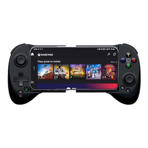 ShanWan Handy Controller für Android/iOS/iPhone15, Controller Smartphone mit Einstellbarer Joystick, Mobile Gaming Controller für PS Remote Play Xbox Cloud Steam Link GeForce NOW Usw von ShanWan