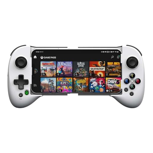 ShanWan Handy Controller für Android/iOS/iPhone15, Smartphone Controller mit Schlüsselzuordnung, Bluetooth Controller für Handy für PS Remote Play, Xbox Cloud MFi Arcade Games ShanWan Handy Controller für Android/iOS/iPhone15, Smartphone Controller mit Schlüsselzuordnung, Bluetooth Controller für Handy für PS Remote Play, Xbox Cloud MFi Arcade Games von ShanWan