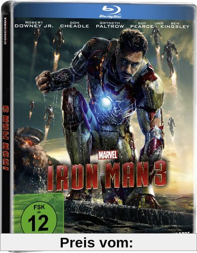 Iron Man 3 (Steelbook) [Blu-ray] [Limited Edition] von Shane Black