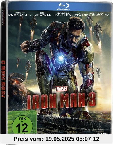 Iron Man 3 (Steelbook) [Blu-ray] [Limited Edition] von Shane Black