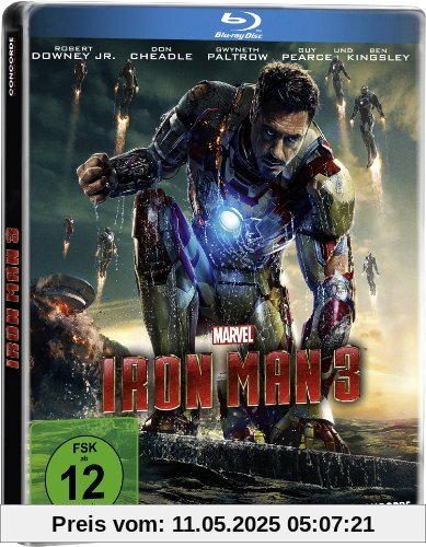 Iron Man 3 (Steelbook) [Blu-ray] [Limited Edition] von Shane Black