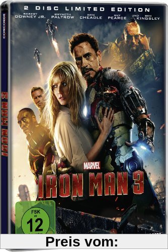 Iron Man 3 (Steelbook) [Limited Edition] [2 DVDs] von Shane Black