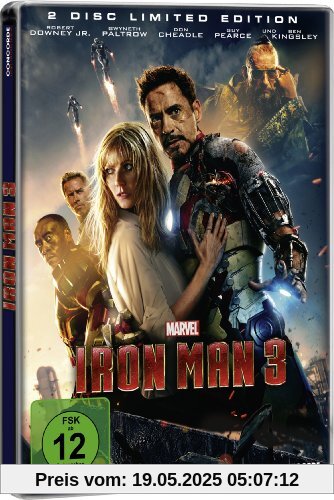 Iron Man 3 (Steelbook) [Limited Edition] [2 DVDs] von Shane Black