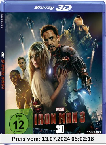 Iron Man 3  (inkl. 2D-Version ) [Blu-ray 3D] [Limited Edition] von Shane Black