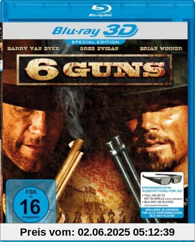 6 Guns (Real 3D-Edition) (Blu-ray) von Shane van Dyke