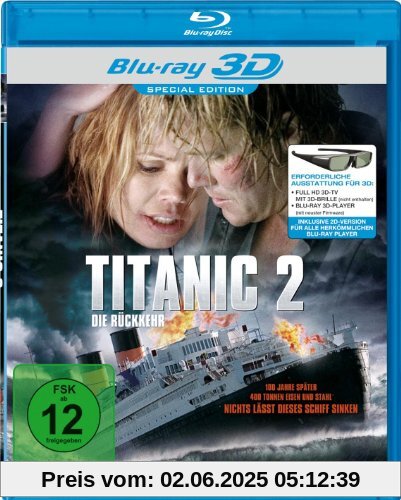 Titanic 2 - Real 3D Edition (3D Blu-ray) [Special Edition] von Shane van Dyke