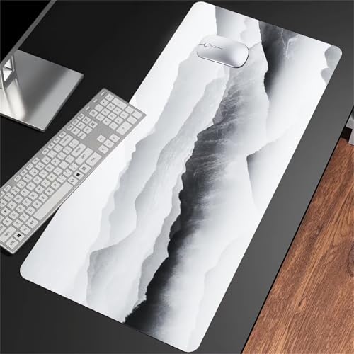 Gaming Mauspad Groß Mousepad 1000x500x2mm Abstrakte Berge Mauspad XXL mit Rutschfester Basis Waschbares Schreibtischunterlage für Zuhause, Büro, Gamer Gaming Mauspad Groß Mousepad 1000x500x2mm Abstrakte Berge Mauspad XXL mit Rutschfester Basis Waschbares Schreibtischunterlage für Zuhause, Büro, Gamer von ShangShengzi