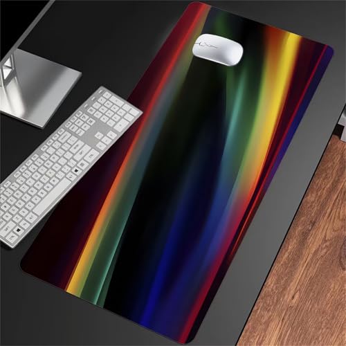 Gaming Mauspad Groß Mousepad 900x400x3mm Schwarz Gelb Grün Mauspad XXL mit Rutschfester Basis Waschbares Schreibtischunterlage für Zuhause, Büro, Gamer Gaming Mauspad Groß Mousepad 900x400x3mm Schwarz Gelb Grün Mauspad XXL mit Rutschfester Basis Waschbares Schreibtischunterlage für Zuhause, Büro, Gamer von ShangShengzi