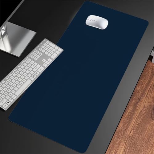 Gaming Mauspad XXL 1200x600x3mm Mauspad Große Waschbares Schreibtischunterlage mit Einer speziellen Oberfläche Verbessert Präzision und Geschwindigkei (Dunkelblau) von ShangShengzi