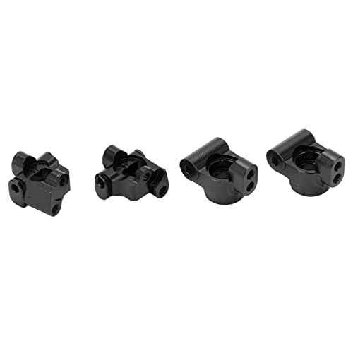 1/18 RC Vorderer C-Sitz, Aluminiumlegierung Vorderer C-Sitz Langlebig Raffiniert Hervorragend Verschleißfest Stark für Losi Mini-T 2.0 2WD(Schwarz) von Shanrya