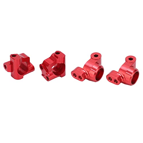1/18 RC Vorderer C-Sitz, Aluminiumlegierung Vorderer C-Sitz Langlebig Raffiniert Hervorragend Verschleißfest Stark für Losi Mini-T 2.0 2WD(rot) von Shanrya
