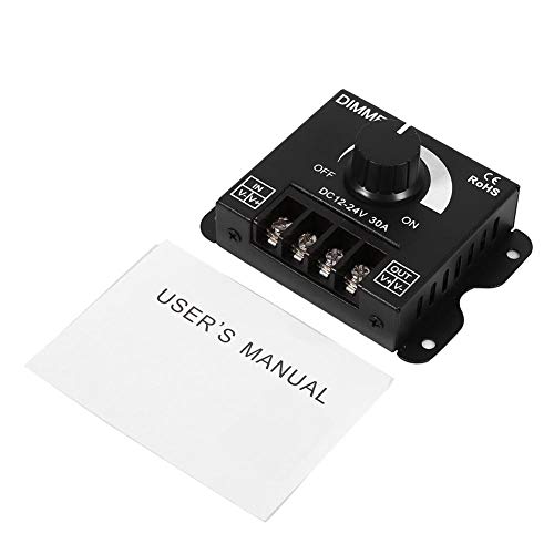 12 V-24 V 30 A Led-schalter Dimmer Einstellbare Controller Manuelle Bedienung für Streifen Licht Einfarbig von Shanrya