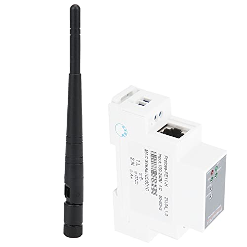 PE11-H RS485-zu-Ethernet-Seriell-Server, 100-240VAC PE11-H RS485-zu-Ethernet-Seriell-Server Schienenmontage-Router für UDP für TCP für MQTT von Shanrya