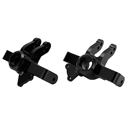 Shanrya 1/6 RC-Lenkschale, vordere Lenkschale mit Zwei Löchern Design zartes Aussehen für RC-Auto(Schwarz) von Shanrya