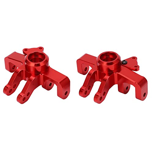 Shanrya 1/6 RC-Lenkschale, vordere Lenkschale mit Zwei Löchern Design zartes Aussehen für RC-Auto(rot) von Shanrya