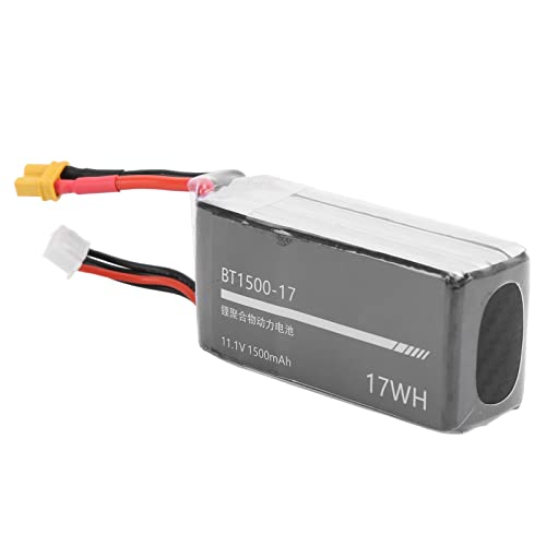 Shanrya 1500 mAh RC Lipo Akku, 11,1 V 1500 mAh 1500 mAh Lipo Akku für RC Flugzeug RC Auto für Boot; Shanrya 1500 mAh RC Lipo Akku, 11,1 V 1500 mAh 1500 mAh Lipo Akku für RC Flugzeug RC Auto für Boot; von Shanrya