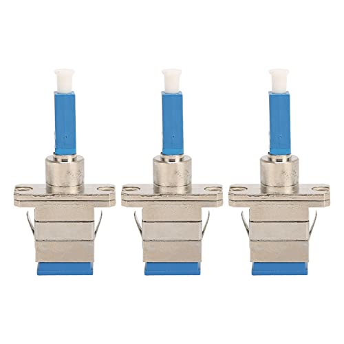Shanrya Adapter LC männlich auf SC weiblich, Glasfaseradapter SC Stecker auf LC Buchse, Konverter LC auf SC mit geringem Verlust, 2 Stück, hohe Präzision für CATV-Technik Shanrya Adapter LC männlich auf SC weiblich, Glasfaseradapter SC Stecker auf LC Buchse, Konverter LC auf SC mit geringem Verlust, 2 Stück, hohe Präzision für CATV-Technik von Shanrya