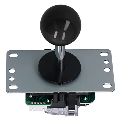 Shanrya Arcade Game DIY Kit Teile, Arcade Game Joystick Kits mit Encoder Board 10 Tasten Joystick für PC Spiel für MAME für Fight Stick(Schwarz) von Shanrya