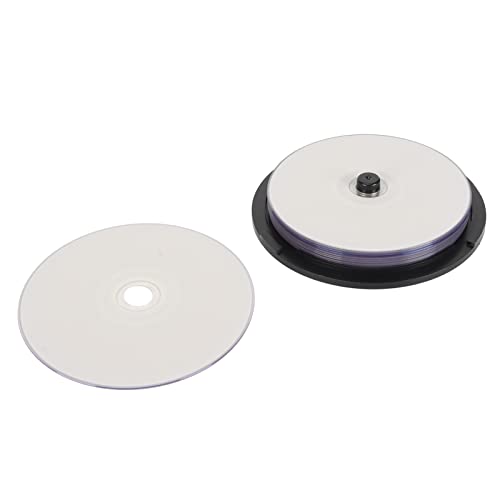 Shanrya DVD-R-Medien-Discs, 16 X Hochgeschwindigkeits-DVD-R-Rohlinge, Vielseitig Einsetzbar, 4,7 GB Kapazität für Unternehmen (10 Stück) von Shanrya