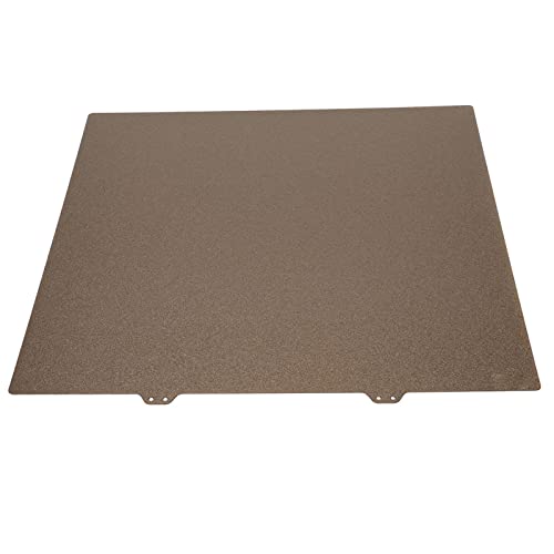 Shanrya PEI-Blatt, Doppelseitige Textur, Leicht zu Entfernende PEI-Pulverbeschichtung, PEI-Stahlplatte für 3D-Drucker (Stahlplatte) von Shanrya