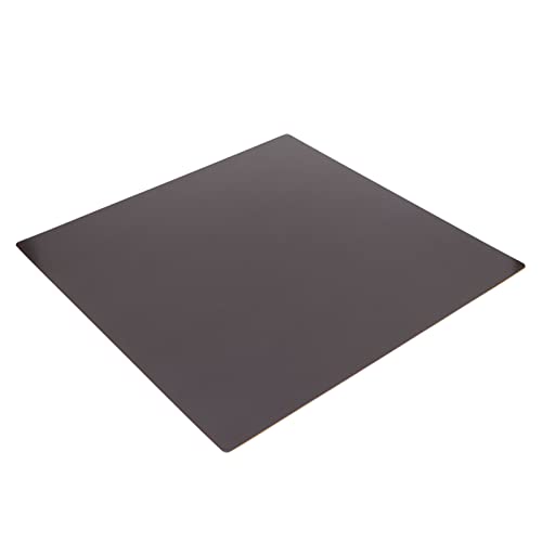 Shanrya PEI-Blatt, Doppelseitige Textur, Leicht zu Entfernende PEI-Pulverbeschichtung, PEI-Stahlplatte für 3D-Drucker (Stahlplatte mit magnetischem Aufkleber) von Shanrya