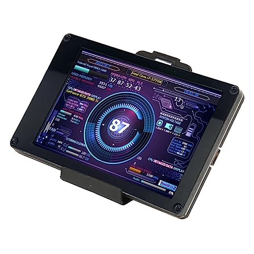 Shanrya USB-Minibildschirm, 3,5-Zoll-Augenschutz-Computer-RAM-Monitor für zu Hause (mit Elbow Line Motherboard Line) von Shanrya