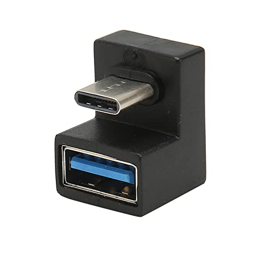 Shanrya USB-Typ-C-U-Form-Verlängerungsadapter, Weit Verbreiteter U-Form-Typ-C-Stecker auf USB-Buchse, 10 Gbit/s, Einfach zu Bedienen für Laptop von Shanrya