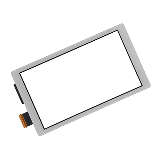 Touchscreen-Glas, ABS verschleißfester Digitizer Touchscreen-Glas Präzise Vorderseite Langlebig für Spielkonsole(grau) von Shanrya