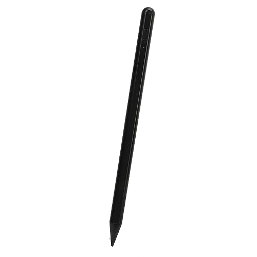 Touchscreen-Stift, Kratzfeste POM-Stiftspitze, Tablet-Touch-Stift, Hohe Empfindlichkeit, Obere Taste, Schnellfunktion, Hohe Präzision, Reduzierte Reibung für (Black) von Shanrya