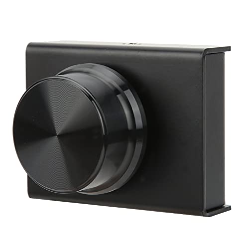 Volume Remote Controller Knob, Volume Control Knob for PC Usb Volume Control Volume Control For Speakers Volume Knob USB Volume Control for Meeting for Wedding(black) von Shanrya