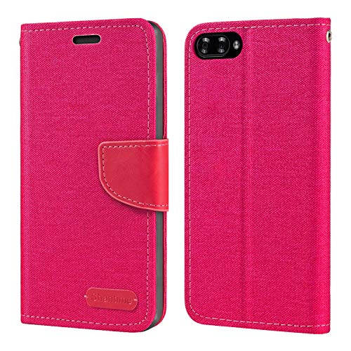 Doogee Mix Hülle, Oxford Leder Wallet Case mit Soft TPU Back Cover Magnet Flip Case für Doogee Mix 4G von Shantime