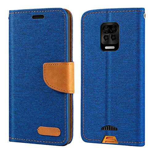 Doogee S59 Pro Hülle, Oxford Leder Wallet Case mit Soft TPU Back Cover Magnet Flip Case für Doogee S59 von Shantime