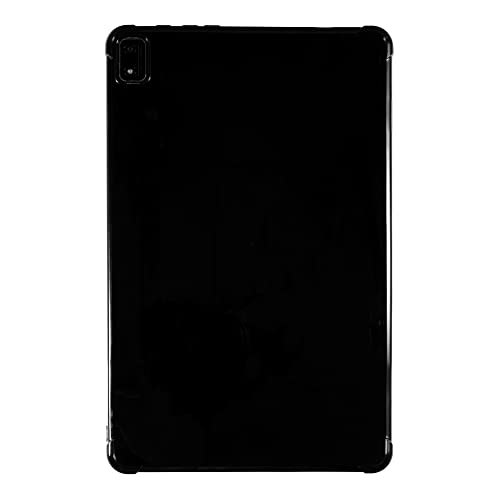 Schutzhülle für Blackview Tab 16, weiche TPU-Rückseite, stoßfest, Silikon, Anti-Fingerabdrücke, Ganzkörper-Schutzhülle für Blackview Tab 16 (11,00 Zoll) (schwarz) von Shantime