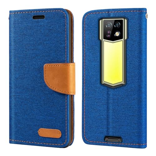 Schutzhülle für Ulefone Armor 24, Oxford-Leder, Brieftaschen-Hülle mit weicher TPU-Rückseite, Magnet-Klapphülle für Ulefone Armor 24 (6,7 Zoll) von Shantime